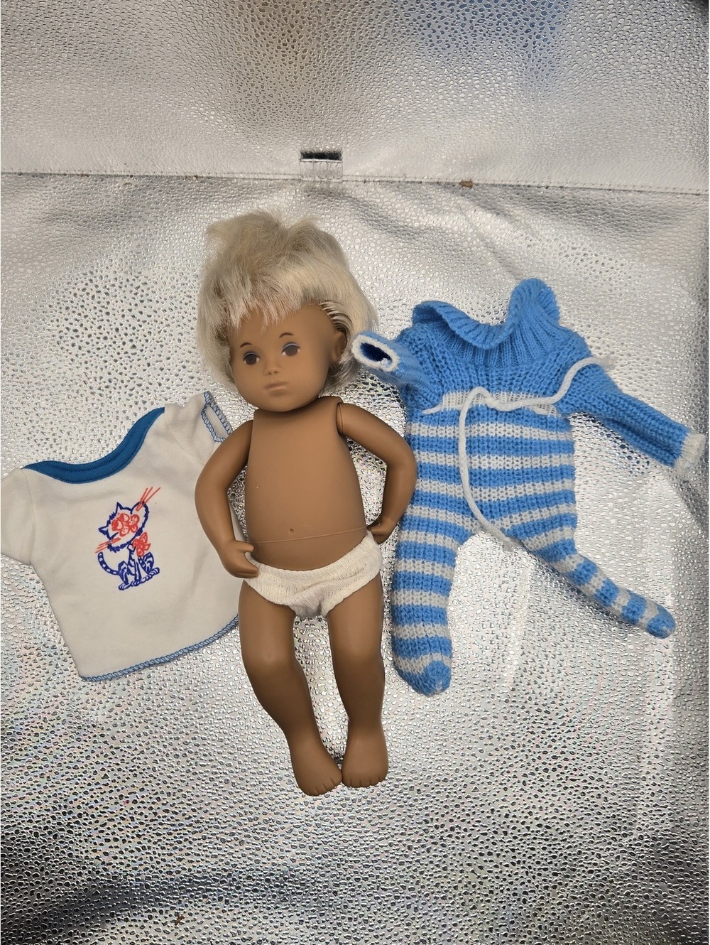 Sasha Boy Baby Trendon UK Vinyl Doll, Anatomically correct